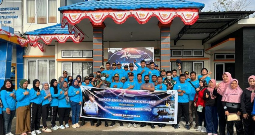 Sambut Harhubnas 2022, KUPP Kelas II Raha Gelar Baksos dan Berbagai Perlombaan
