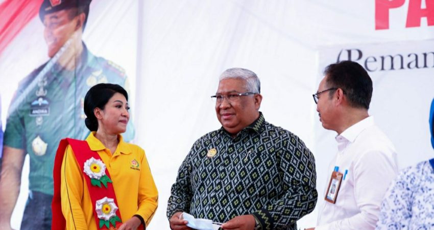 Gubernur Sultra Sambut Ketua Umum Dharma Pertiwi
