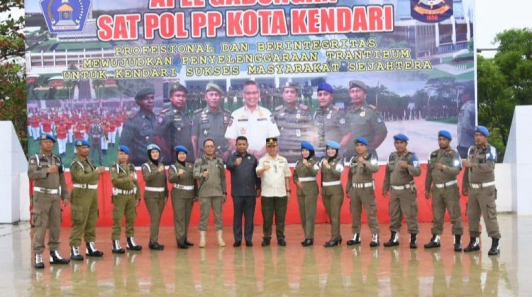 Wali Kota Kendari: Satpol PP Mengayomi dan Menegakkan Perda
