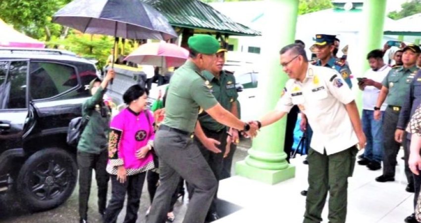 Wali Kota Kendari Sambut Kunjungan Pangdam XIV/Hasanuddin