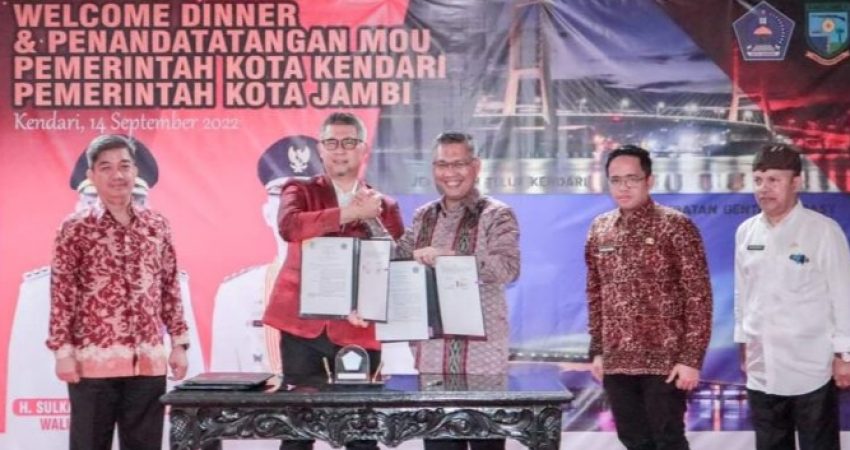 Kendari dan Jambi Jalin Kerja Sama Lintas Perkotaan