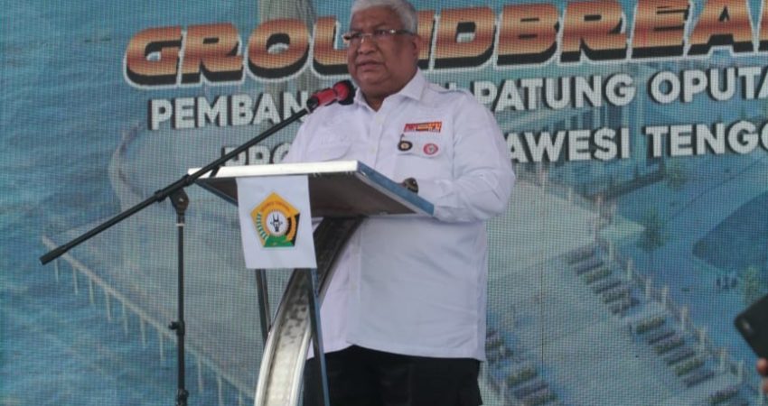 Ali Mazi Sebut Patung Oputa Yi Koo Bakal jadi Ikon Baru di Sultra