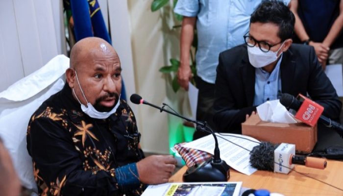 Moeldoko ancam kerahkan tentara untuk bubarkan pendukung Enembe
