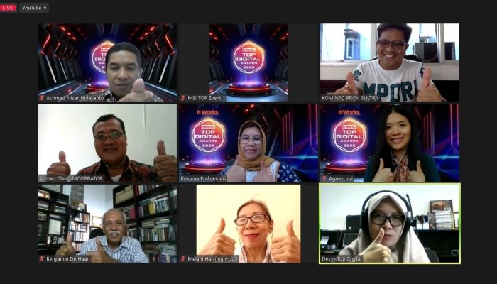 Kadis Kominfo Sultra Terpilih Sebagai Kandidat Pemenang Top Digital Award 2022