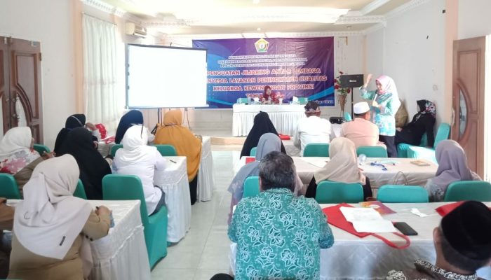 Kolaborasi dengan DP3A Muna, P3APPKB Sultra Gelar Giat Advokasi Pembentukan Forum PUSPA