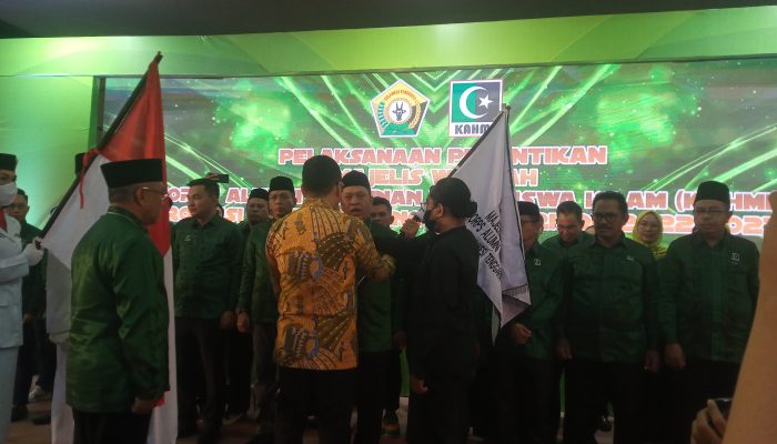 Dilantik Ahmad Doli, Ruksamin Resmi Pimpin KAHMI Sultra