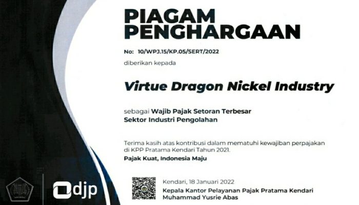 Sepanjang 2022, PT VDNI Raih Berbagai Penghargaan