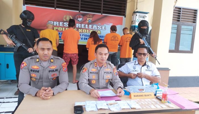 Polres Kolaka Ungkap 8 Kasus Narkotika Jenis Sabu