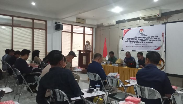 Rekrut PPK – PPS Pemilu 2024 Online, KPU Konsel Sosialisasikan Aplikasi SIAKBA
