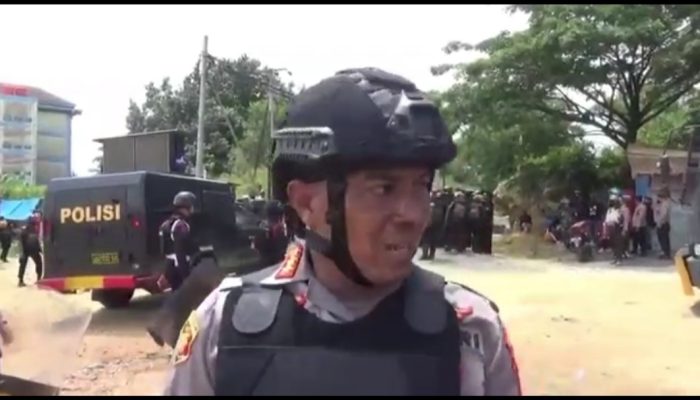 FNPBI: Kapolresta Kendari Offside