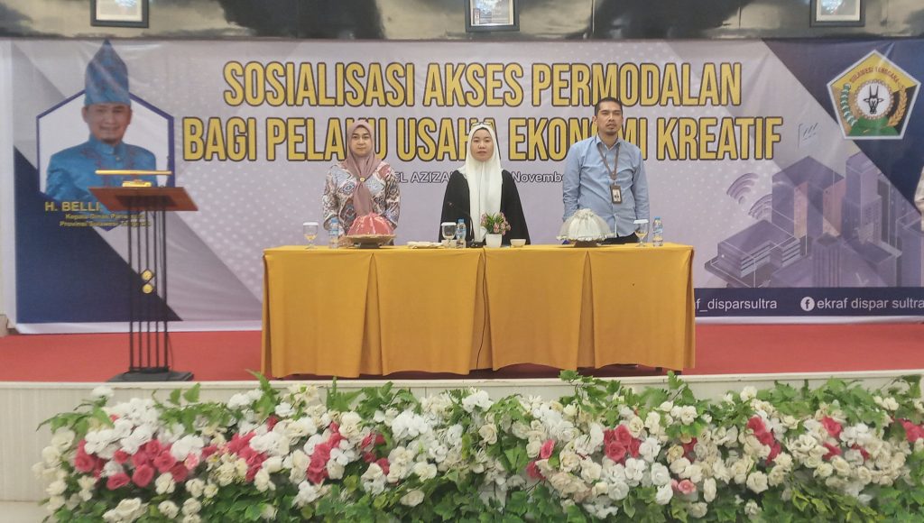 Banyak Pelaku UMKM Terkendala Modal, Dispar Gandeng Bank Sultra Sosialisasikan Akses Permodalan