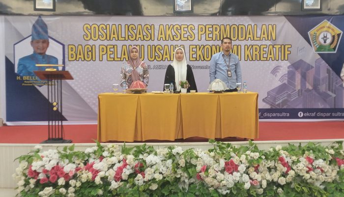 Banyak Pelaku UMKM Terkendala Modal, Dispar Gandeng Bank Sultra Sosialisasikan Akses Permodalan