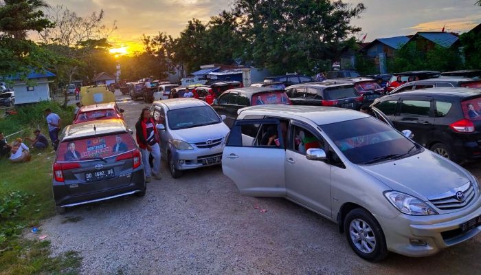 Hadiri Pembukaan Porprov, Ribuan Kontingen Menumpuk di Dermaga
