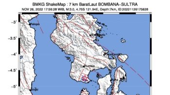 Gempabumi di Bombana, Sulawesi Tenggara