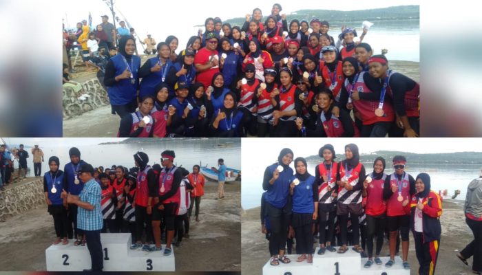 Raih 21 Medali, Cabor Dayung Mubar Juara Umum