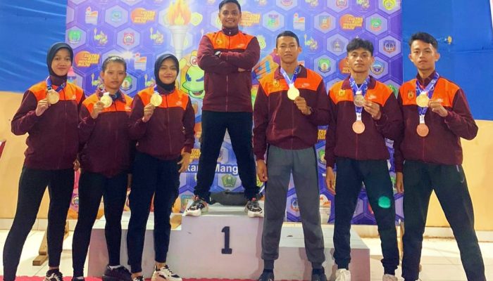 Cabor Karate Kolaka Sumbang 2 Medali Emas dan 2 Medali Perunggu Porprov Ke-XIV Sultra