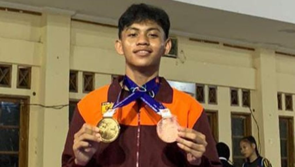 Putra Almarhum Muharram Sumbang Medali Emas di Porprov Sultra