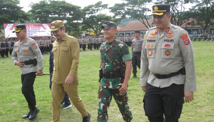 Apel Gelar Pasukan PAM Pilkades Serentak, Begini Pesan Pj Bupati Koltim