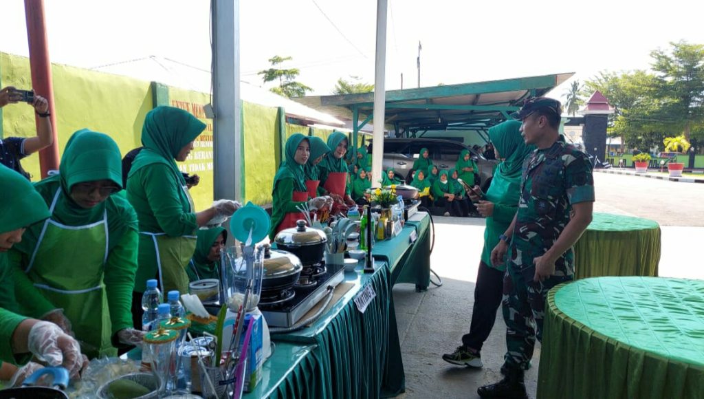 Peringati Hari Ibu, Kodim Kolaka Gelar Lomba Masak