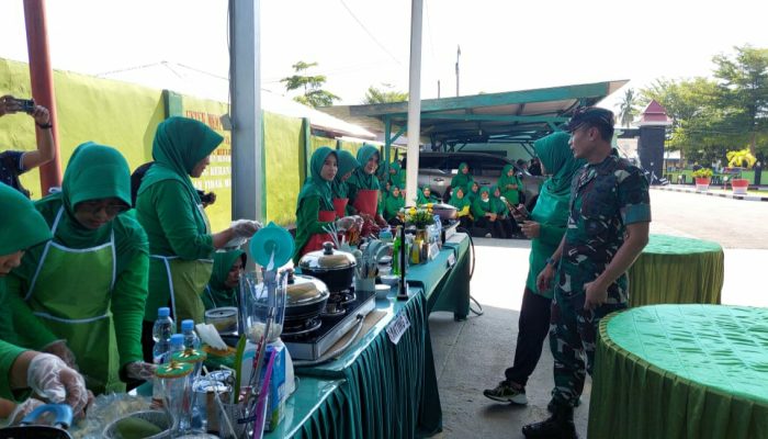 Peringati Hari Ibu, Kodim Kolaka Gelar Lomba Masak