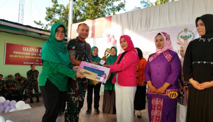 Kodim 1412 Kolaka Rayakan Hari Ibu ke-94 dengan Lomba Bernyanyi