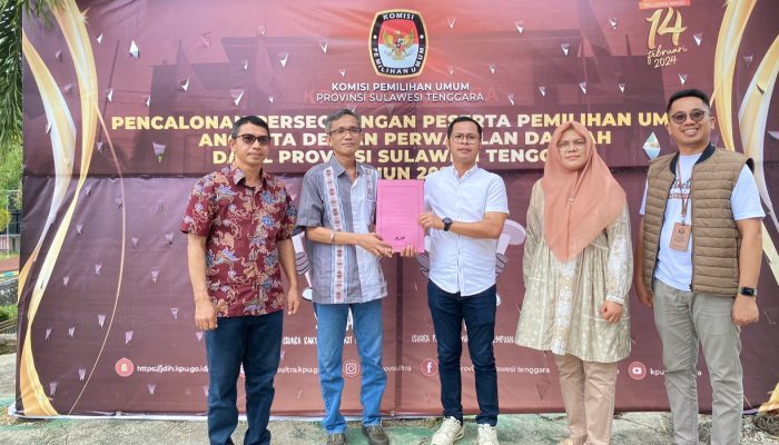 KPU Sultra Terima Syarat Dukungan Bakal Calon DPD, Rabiah Al Adawiah