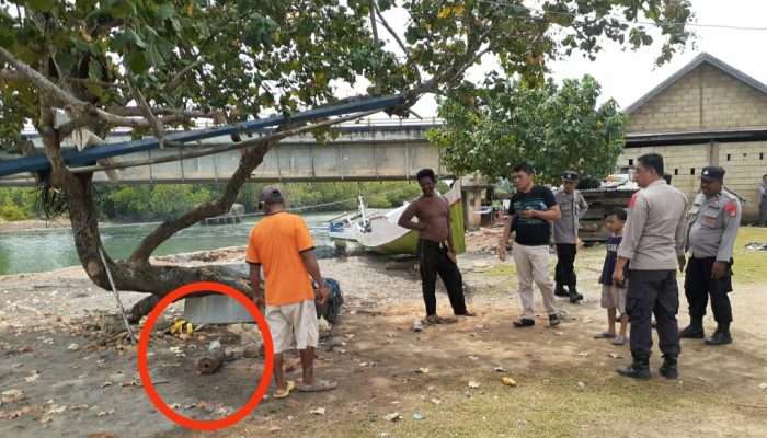 Warga Kolaka Dihebohkan dengan Penemuan Benda Jenis Mortir