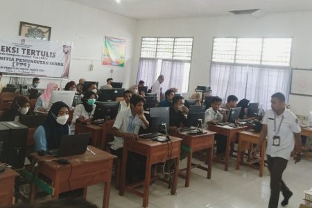 1740 Peserta Ikuti Tes CAT PPS di Muna, Ketua KPUD Muna Berharap Server Stabil