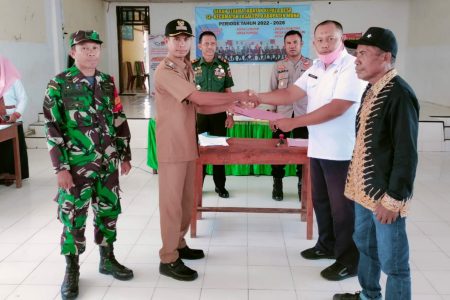 Sertijab Kades Defenitif, Camat Lasalepa Harap ADD Dikelola dengan Baik