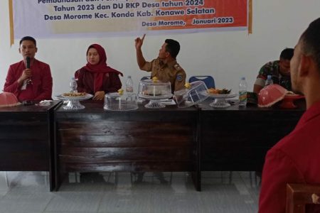 KKN di Desa Morome, Mahidin: Program Kerja Telah Kami Tetapkan