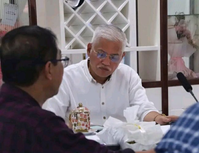 Sekda Sultra Hadiri Rapat Teknis Pengendalian Inflasi Daerah