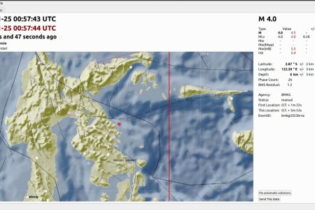 Gempa di Wiwirano Konut