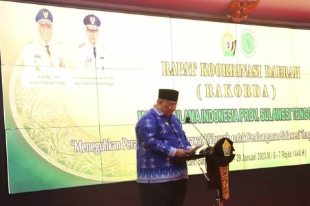 Buka Rakorda MUI Sultra 2023, Ali Mazi Harap Kemitraan Dapat Terus Dirawat