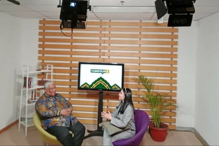 Gubernur Sultra Ikuti Podcast di Media Kompas Grup