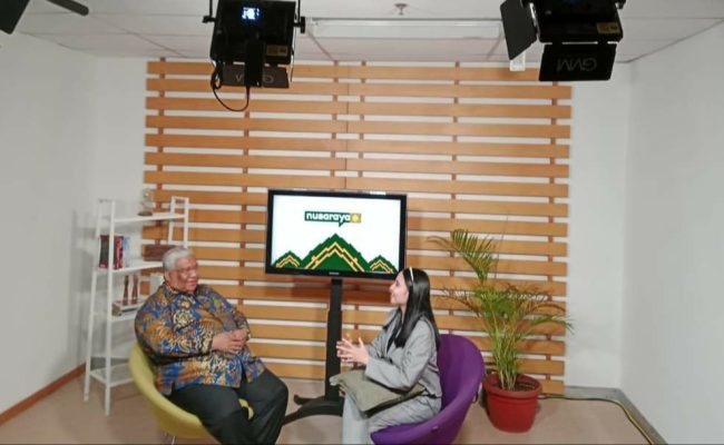 Gubernur Sultra Ikuti Podcast di Media Kompas Grup