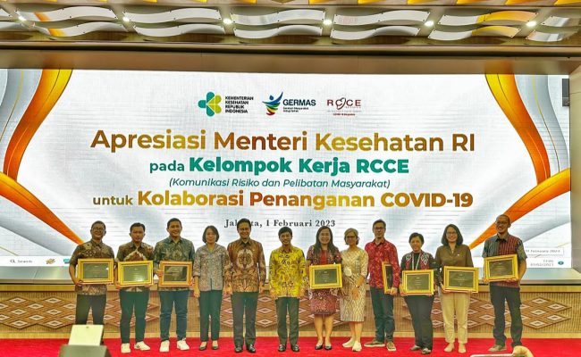 AMSI Raih Penghargaan Kolaborasi Covid-19 dari Menkes