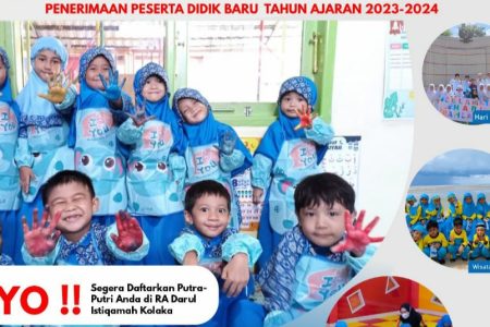 RA Darul Istiqamah Kolaka Kembali Buka Pendaftaran Siswa Baru