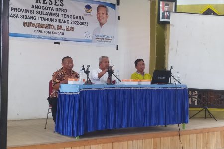 Reses di SMKN 2 Kendari, Beasiswa dan Infrastruktur jadi Usulan Prioritas ke Sudarmanto