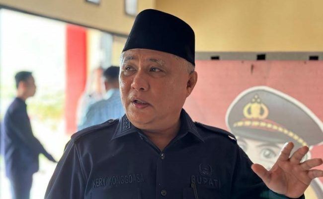 Bupati Konawe Siapkan Lahan Pembangunan Mako Brimob