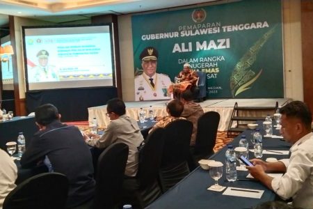 Momen HPN 2023, Gubernur Sultra Terima Anugerah Pena Emas PWI Pusat
