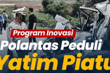 Ditlantas Polda Sultra Launching Program Polantas Peduli Yatim Piatu