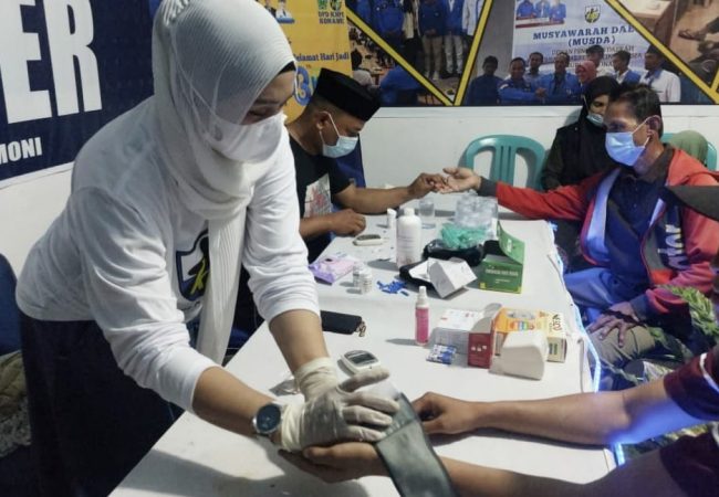 KNPI Konawe Gelar Pemeriksaan Kesehatan Gratis