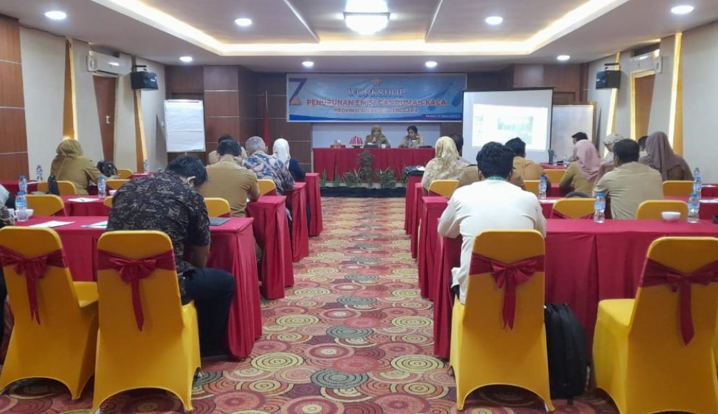 Bappeda Sulawesi Tenggara Menggelar Workshop Penurunan Emisi Gas Rumah Kaca