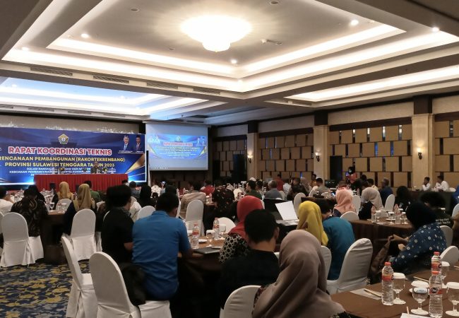 Susun RKPD 2024, Bappeda Sultra Gelar Rakortekrenbang Bersama Kabupaten/Kota