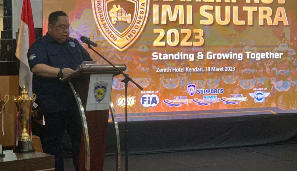 Gelar Rakerprov, IMI Sultra Fokus Bahas Pra PON