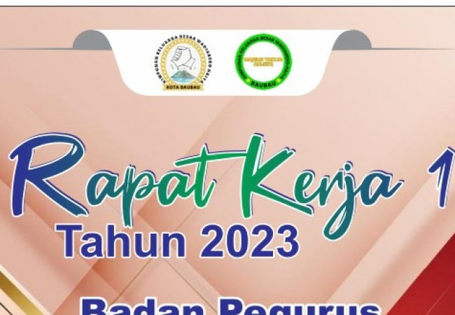 HKBW-H Kota Baubau Gelar Raker Pertama 2023