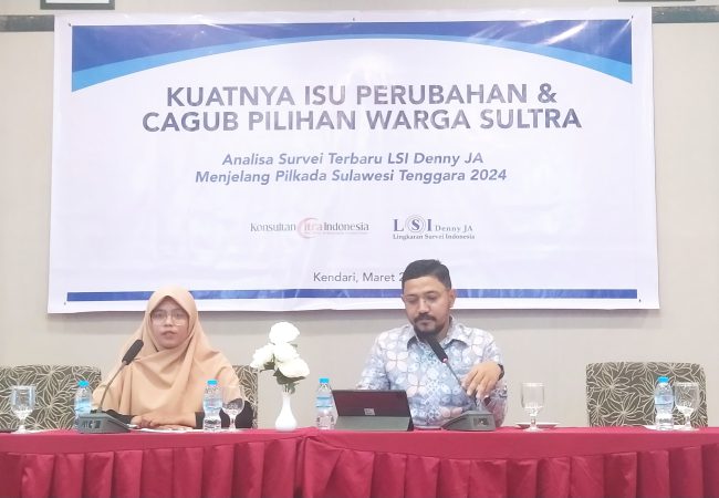 Survei LSI Denny JA: Cagub Pembawa Perubahan