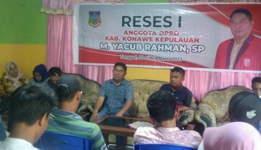 Yacub Rahman Reses di Tiga Desa di Konkep