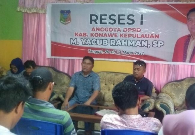Yacub Rahman Reses di Tiga Desa di Konkep