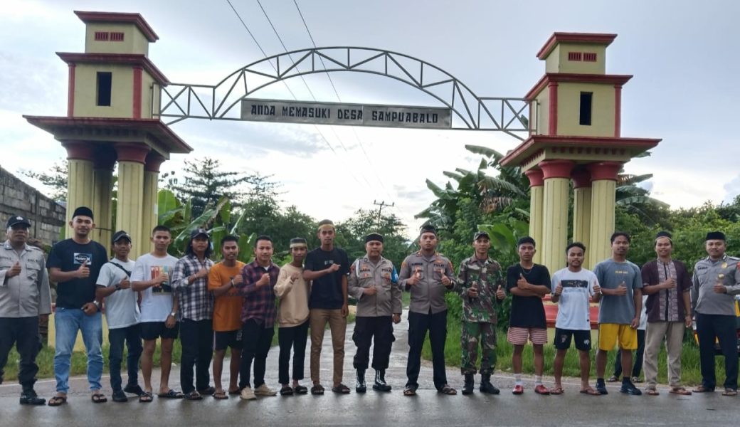 Begini Langkah Polsek Sampoabalo Ciptakan Harmonisasi Bersama Generasi Muda